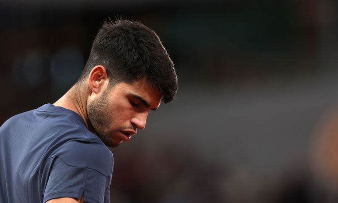 Carlos Alcaraz, afectado en el ranking.