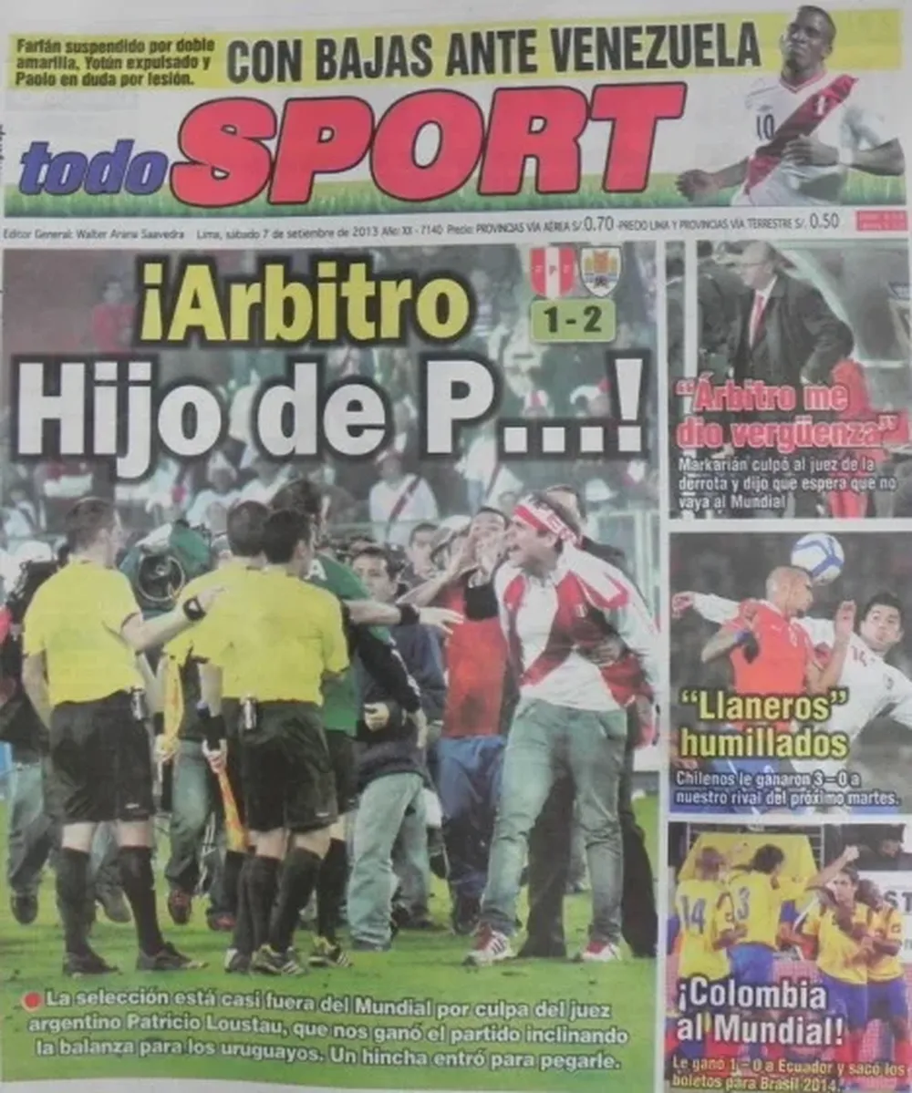 La tapa de Sport
