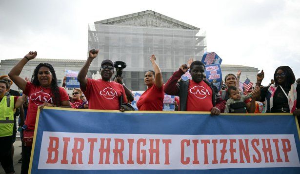 Protesta frente a la Corte Suprema