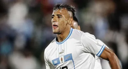Luciano Rodríguez, autor del 2-0