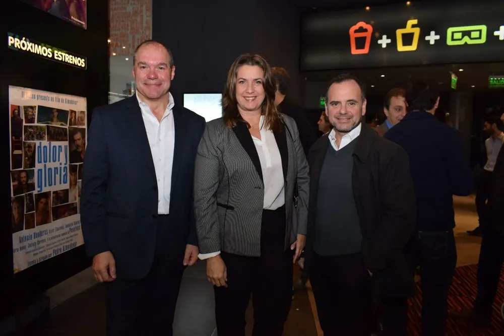 Nelson Coira, Alejandra Pradere y Horacio Urrutia