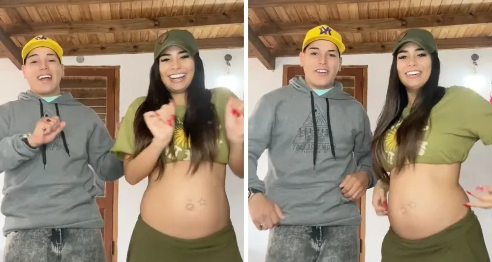 Thiago Medina y Daniela Celis