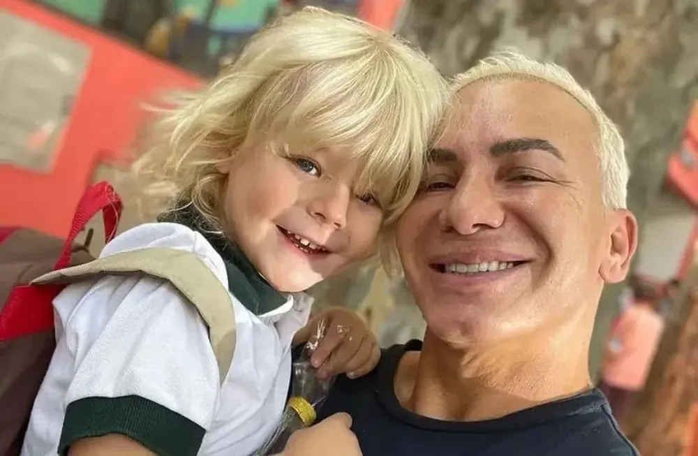 Flavio Mendoza y su hijo Dionisio