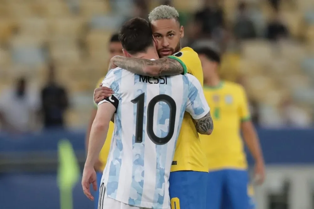 Neymar y Messi
