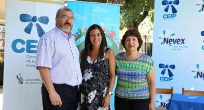 Oscar Gómez, Lorena Muiño y Mirta Frondoy