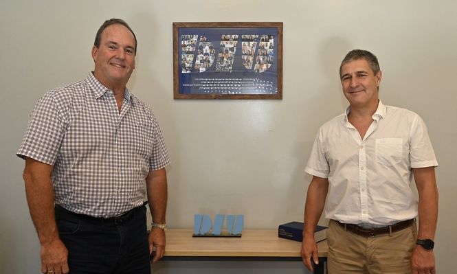 Marcelo Doldán y Alberto González Rocca, directores de DIU