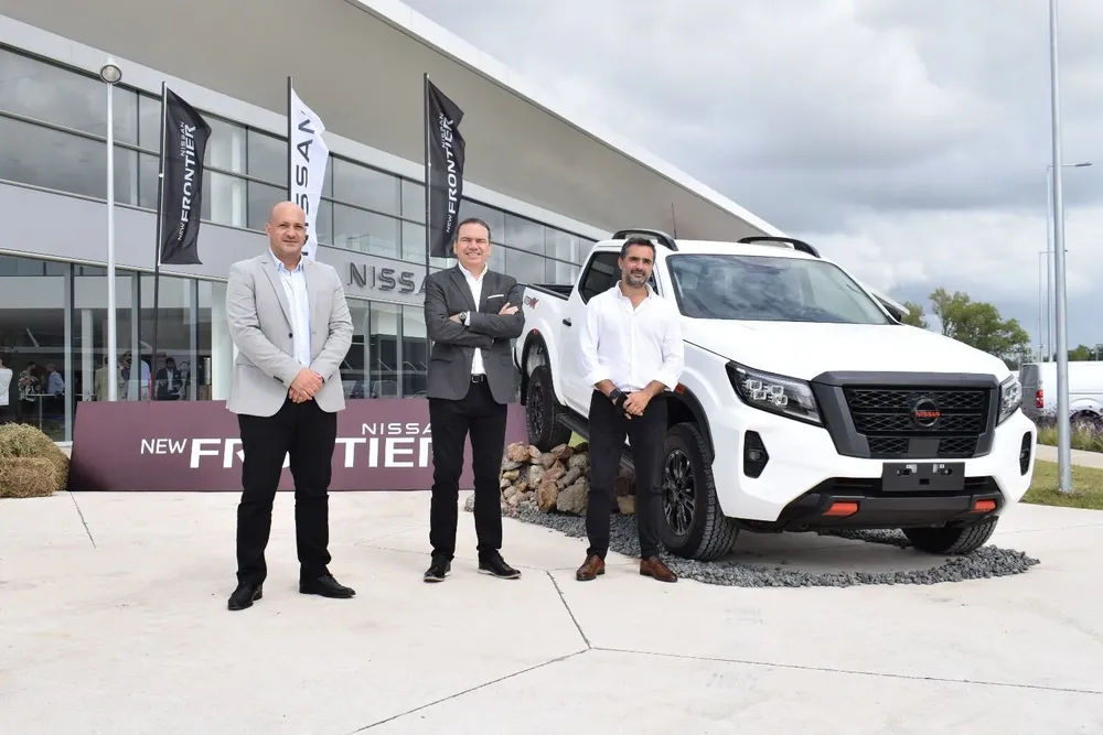 Adrian Rosso, Pablo Ramos y Emiliano Aldabalde