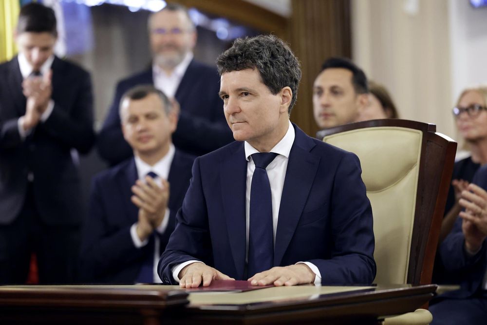 El presidente electo de Rumania, el europeista Nicusor Dan. EFE