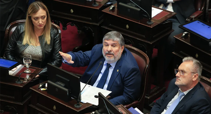 El peronismo amenaza con partirse en el Senado.