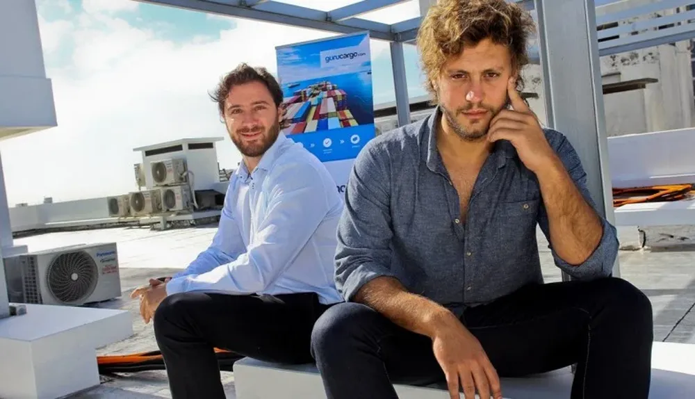 Los fundadores de gurucargo.com, Alejandro Esperanza y Andrés Israel