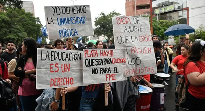 Sigue el conflicto por el financiamiento educativo.