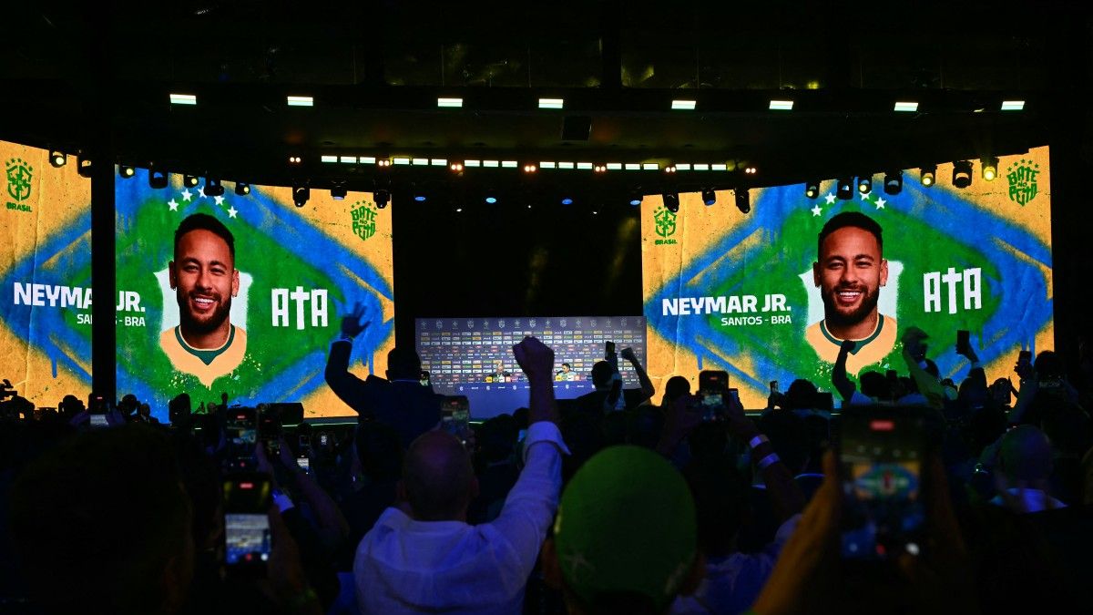 El momento en que Ancelotti anunció a Neymar para el Mundial 2026 con Brasil y los números del crack de Santos que no juega con la selección desde que se lesionó contra Uruguay