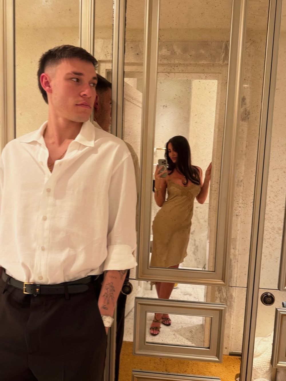 La escapada de Manuel Ugarte a Roma con su pareja Georgia May Heath&nbsp;