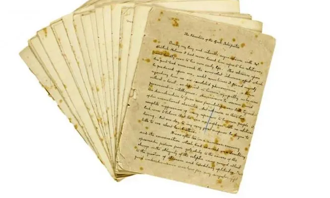 Los manuscritos tienen un valor estimado de entre US$ 380 mil y US$ 420 mil.