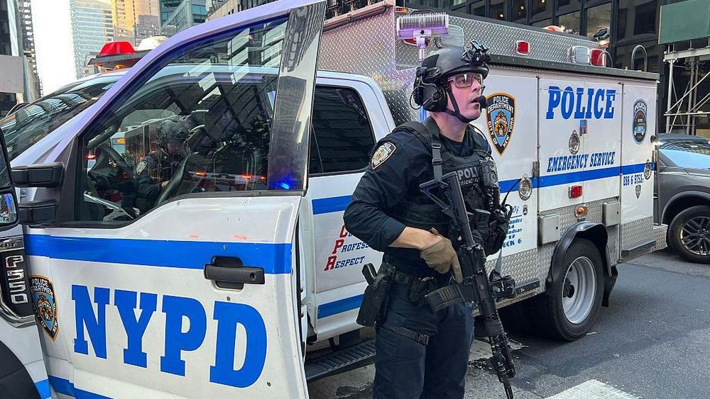 La policía fue alertada de un tiroteo en un edificio de oficinas en Park Avenue en Manhattan.