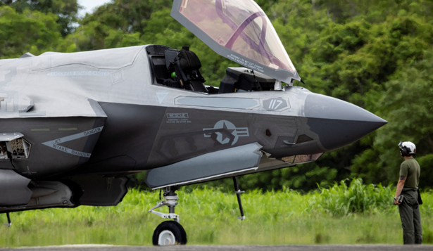 El gobierno de Trump envió 10 cazas F-35 de última generación a la antigua base de Roosevelt Roads.