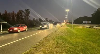 operativo retorno de carnaval: transito cargado pero fluido en la ruta interbalnearia