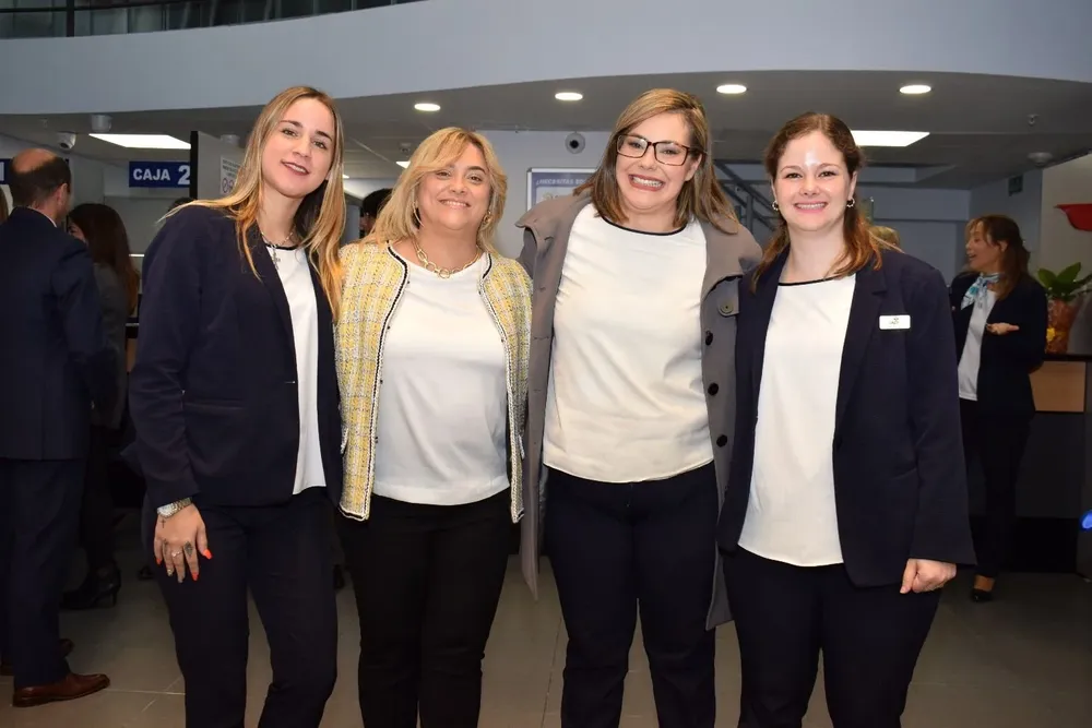 Mercedes Aguirregaray, Silvia Gandarias, Gianina Silva y Ana Paula Pereira