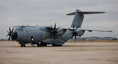 Un Airbus A400M del Ejército del Aire y del Espacio.&nbsp;
