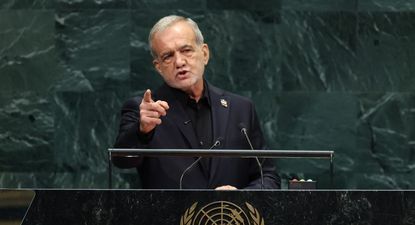 El presidente de Irán, Masoud Pezeshkian.