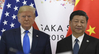 Trump y Xi en la cumbre del G20 en 2019