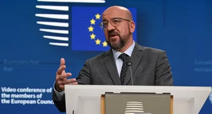 El presidente del Consejo Europeo, Charles Michel, informó que la Unión Europea buscaba una “máxima coordinación” sobre el conflicto en Medio Oriente