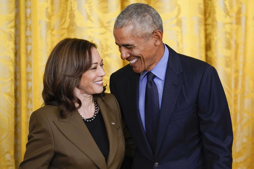 Barack Obama y Kamala Harris se conocen desde hace unos 20 años