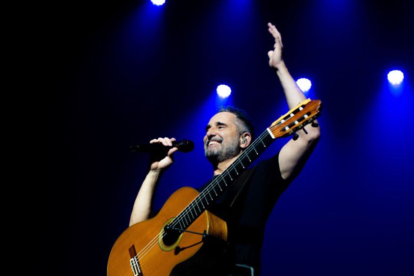 Jorge Drexler en el Antel Arena