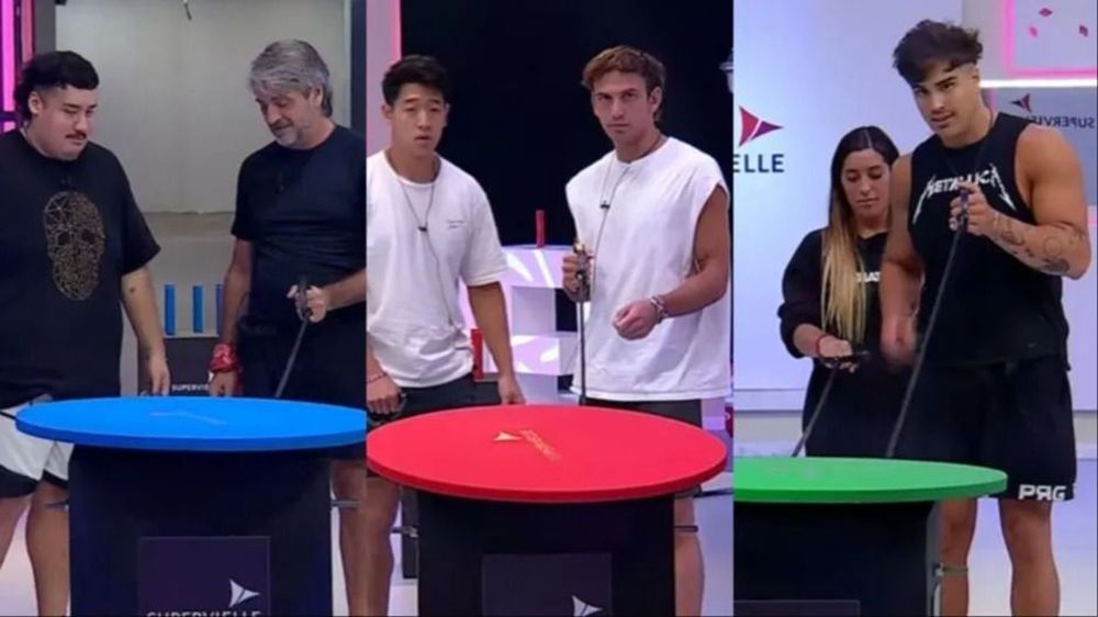 Jugadores de GH en la prueba del líder