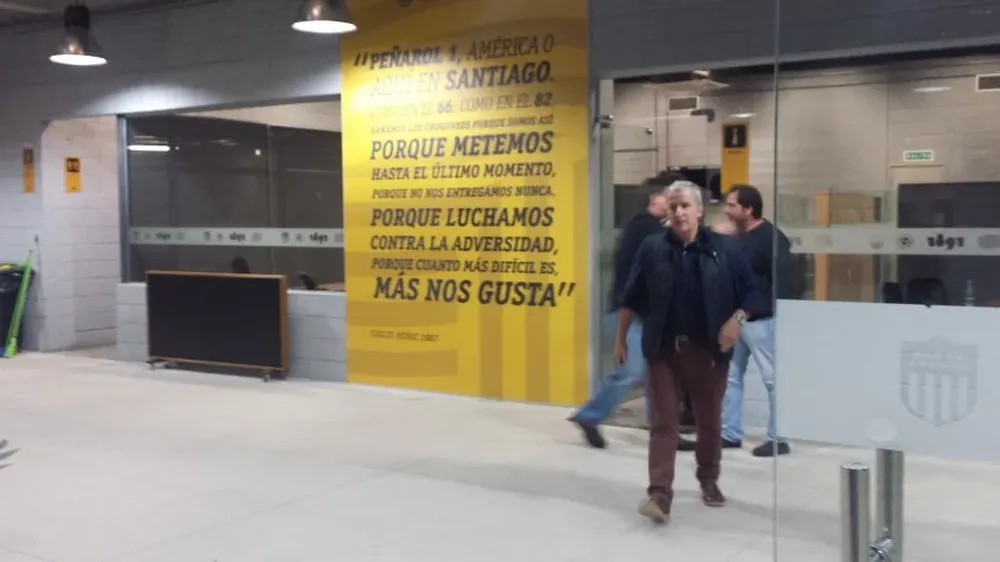 Juan Pedro Damiani fue el último en retirarse el sábado del CDS a las 19.25