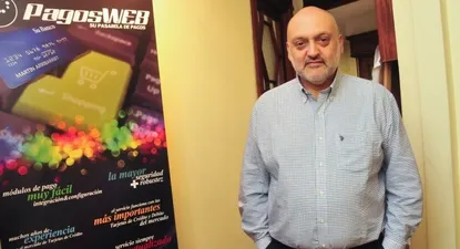 Cofundador de Pagosweb, Carlos Caetano