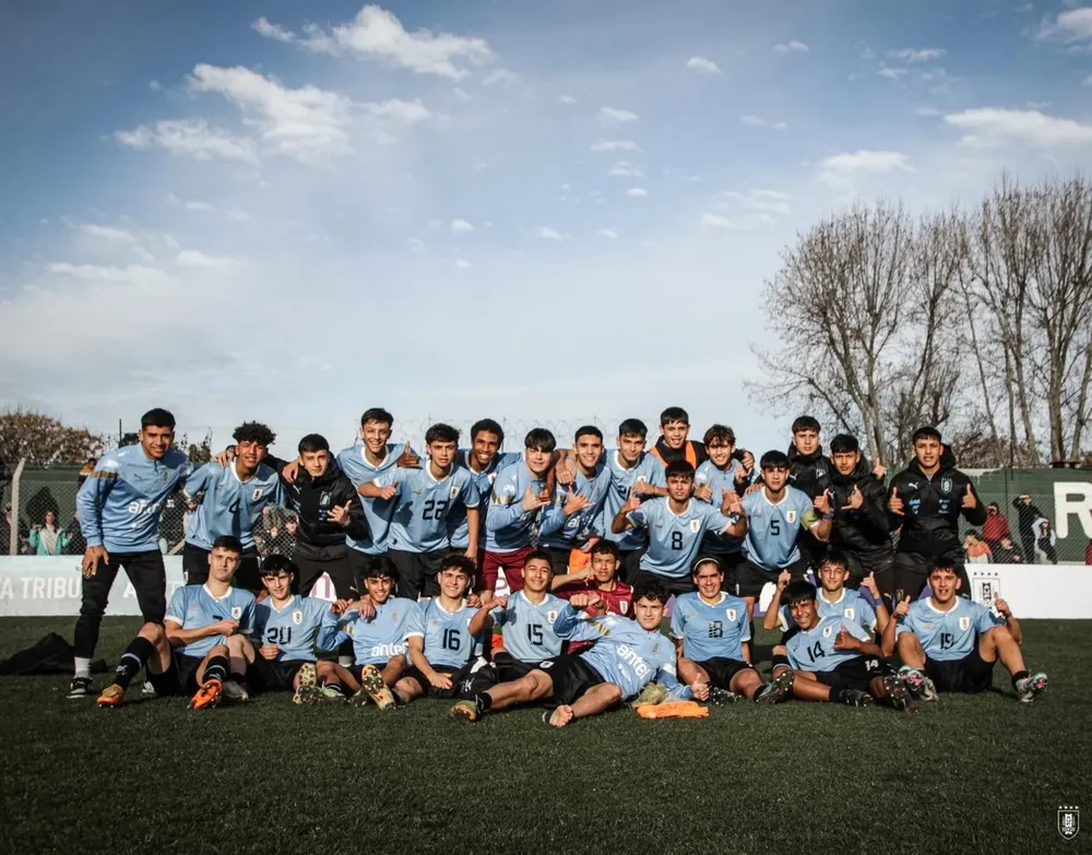 La sub 15 de Uruguay en Belvedere