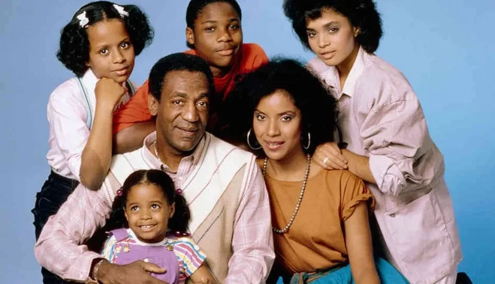 El elenco de El show de Bill Cosby.