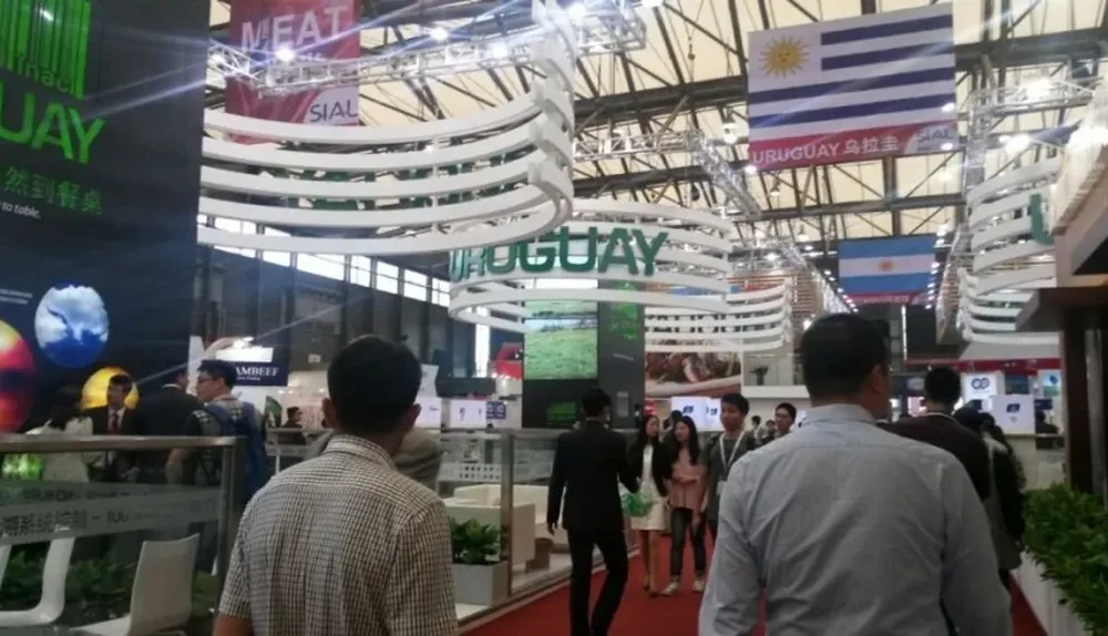 El stand de INAC en Shanghai recibió nuevamente el interés de la demanda china por carnes uruguayas