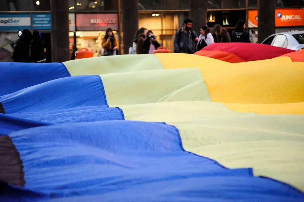 La marcha se realiza este viernes