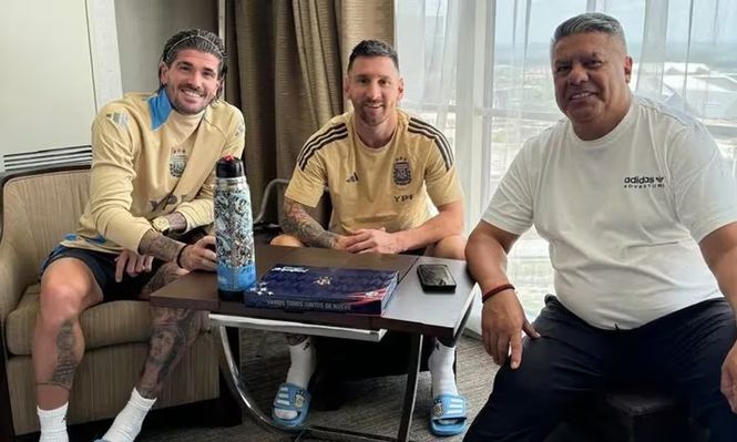 La intimidad de la Selección Argentina a horas del debut en la Copa América: cábalas, visitas y una nueva fanática