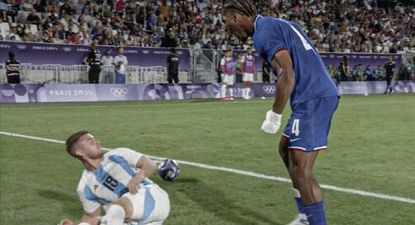 Juegos Olímpicos París 2024: video del grito de desahogo de Badé, de Francia, a Lucas Beltrán de la selección de Argentina