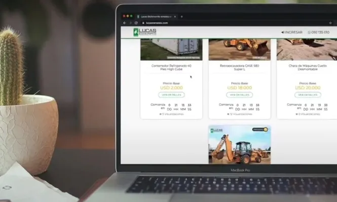 Crean una nueva plataforma uruguaya para que compres en remates sin salir de tu casa
