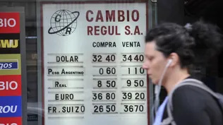 Luego de un respiro, el dólar volvió a tocar un máximo y se vende a $ 34,50