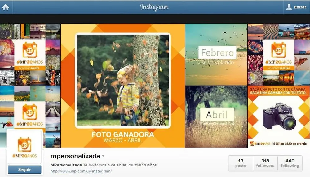 MP organiza un concurso a través de Instagram