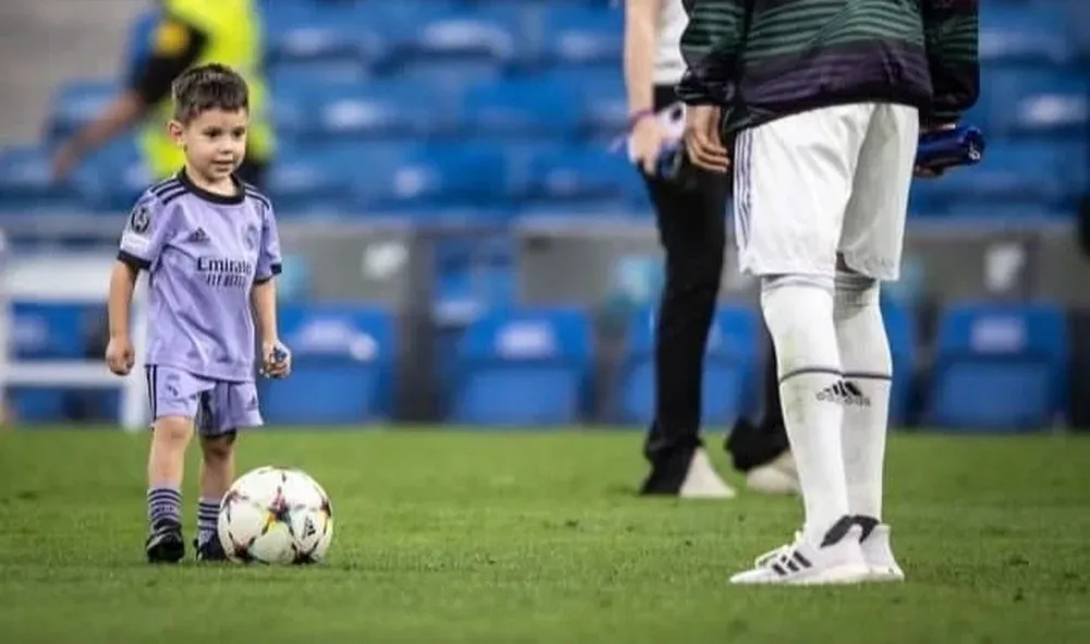 Benicio Valverde jugando