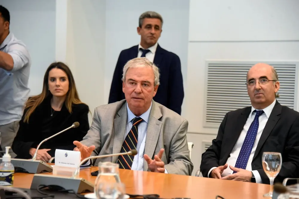 Caroilna Ache y Luis Alberto Heber