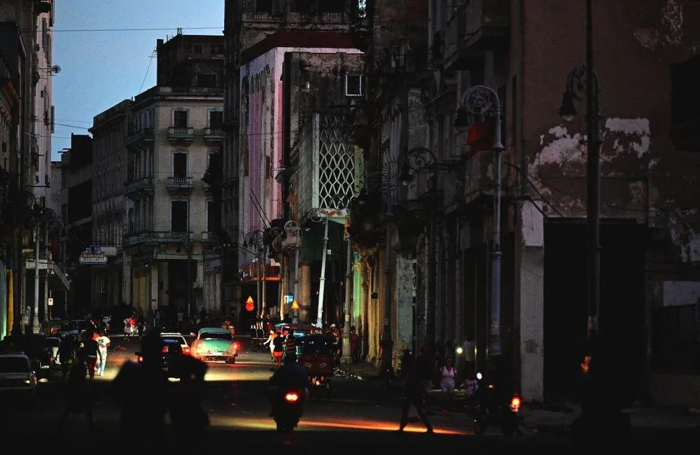 La Habana, a oscuras