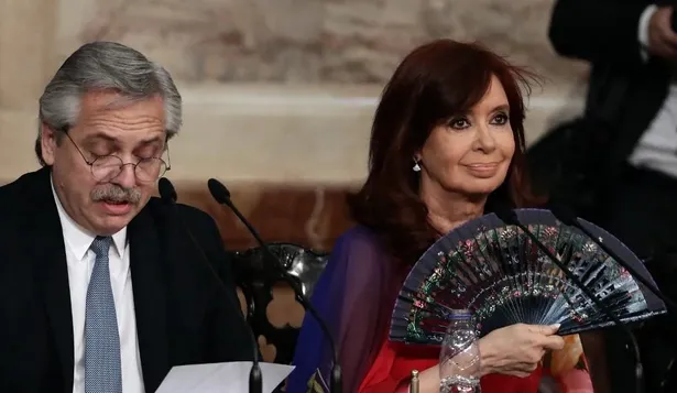 Alberto Fernández y Cristina Fernández