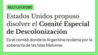Estados Unidos propuso disolver el comité de la ONU donde la Argentina reclama por Malvinas