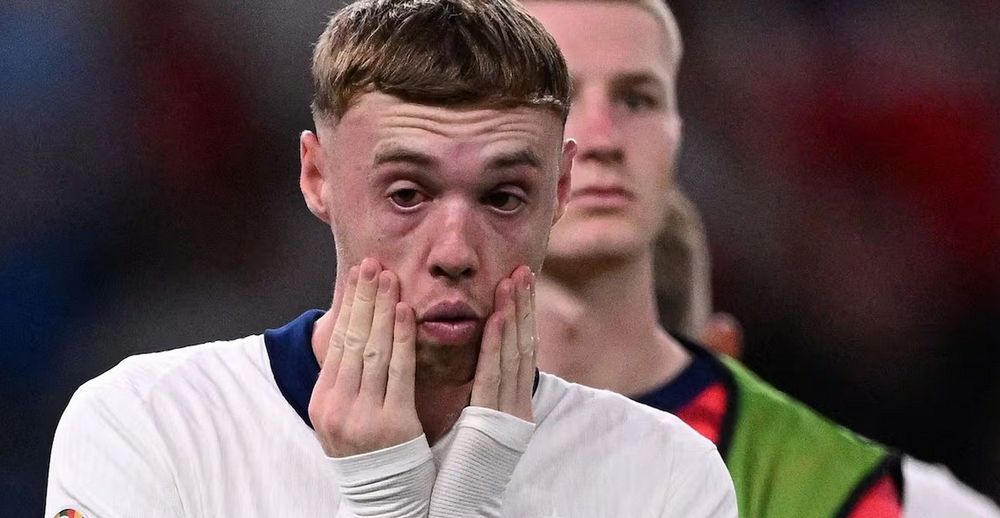 Cole Palmer con la selección de Inglaterra