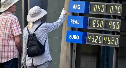 Fuerte suba del dólar que se vende a $ 40,55 en la pizarra del BROU