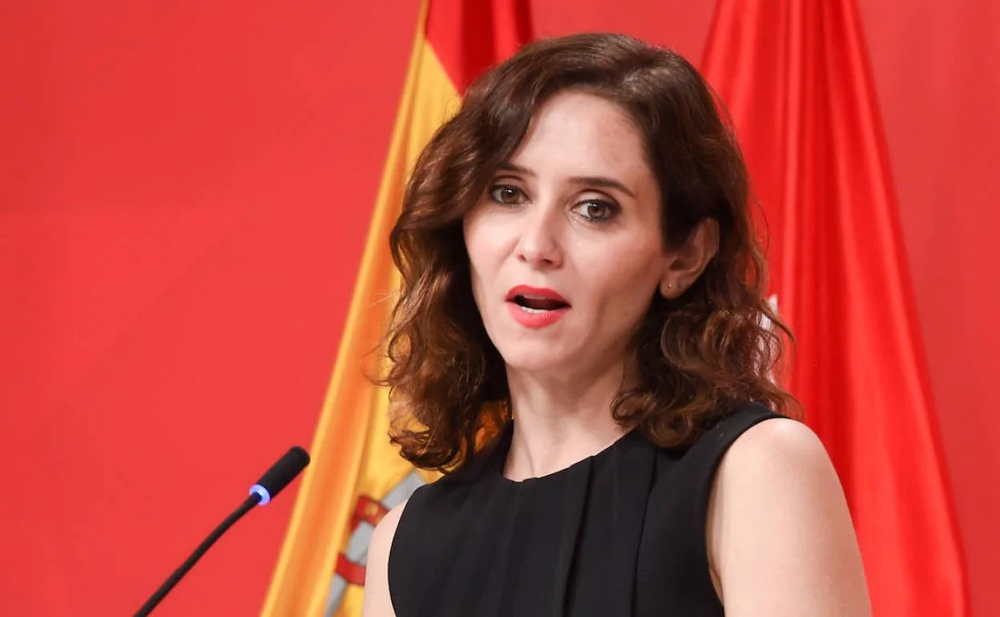 La presidenta de la Comunidad de Madrid, Isabel Díaz Ayuso.