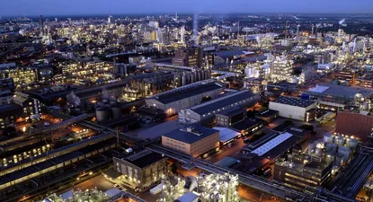 Oficinas centrales de BASF en Ludwigshafen, Alemania