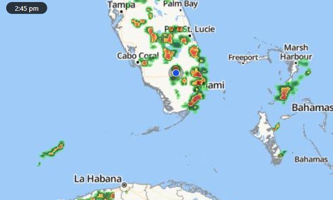 El pronóstico para hoy en Miami: arranque soleado pero tormentas eléctricas desde el mediodía